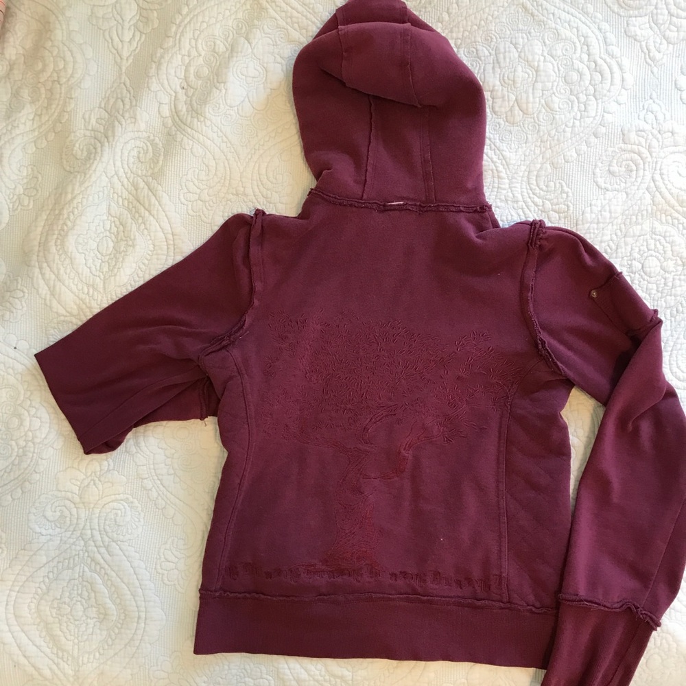 Billabong wine embroidered zip up jacket - Picture 4 of 8